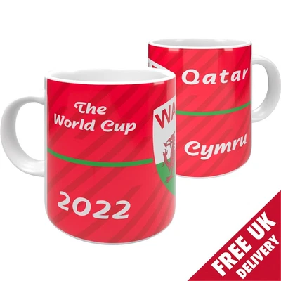 £9.99 • Buy Wales Mug World Cup Qatar 2022 Gift Souvenir