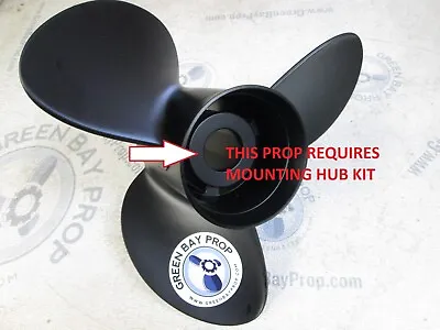 14.8 X 17 Pitch Prop For 115 Hp & Up 4 3/4  Case Mercury Evinrude Yamaha Outboar • $114.35