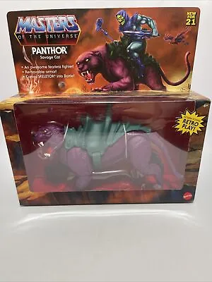 Masters Of The Universe Panthor Panther Savage Cat Mattel Mint NIB GVN48 Figure • $14.39