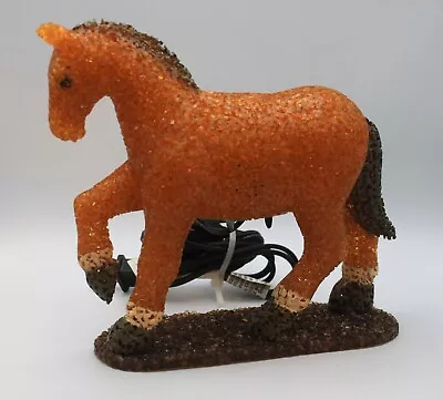 Vintage Popcorn Plastic Horse Night Light Decorative Accent Or Table Lamp • $24.99