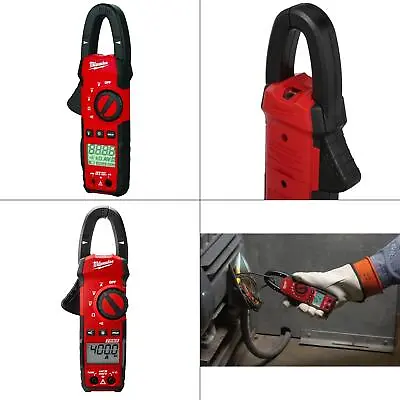 400 Amp Ac Digital Clamp Meter | Milwaukee Ranging+backlit+dual Audible Full + • $135.99