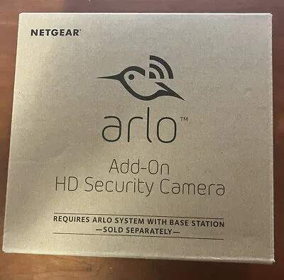 $49.99 • Buy NEW NETGEAR Arlo HD Add On Security Camera - 3 Units In Box