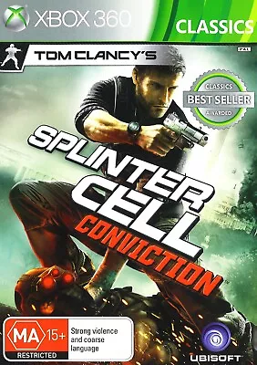 678a Tom Clancy's Splinter Cell Conviction Xbox • $34.90