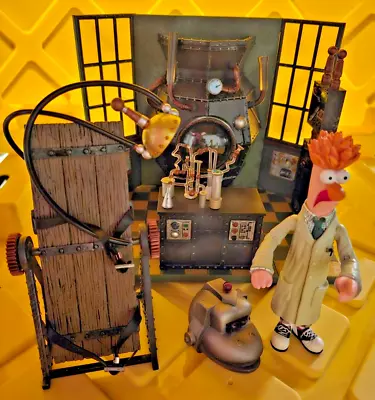 Muppet Show Labs Playset Beaker Set Action Figure Loose  Jim Henson • $59.99