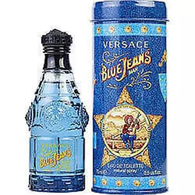 Blue Jeans By Gianni Versace Men Casual Fragrances Edt Spray 2.5 Oz • $25.73