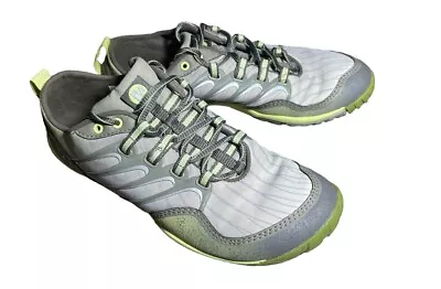 Merrell Shoes Womens Size 8 Barefoot Lithe Glove Trail Hiking Running Gray • $24.99