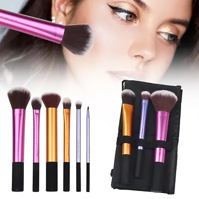 Real Techniques Make Up Brushes Set Core Collection Travel Essentials Starter • $15.59