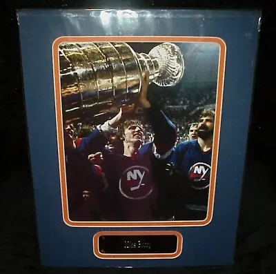 Mike Bossy New York Islanders Matted Photo & Name Plate 11x14 Ready For Frame  • $7.99