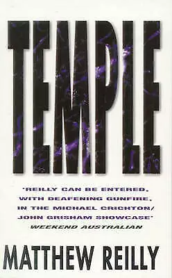 Temple By Matthew Reilly (Paperback 2000) • $9.99