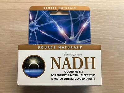 Source Naturals NADH 5mg 90 Enteric Tablets • $60