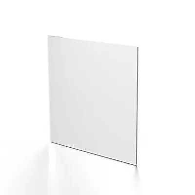 Pack Of 2 Square Acrylic Sheet 12x12 (3mm) Inch Thick Clear With Protective Film • £27.50