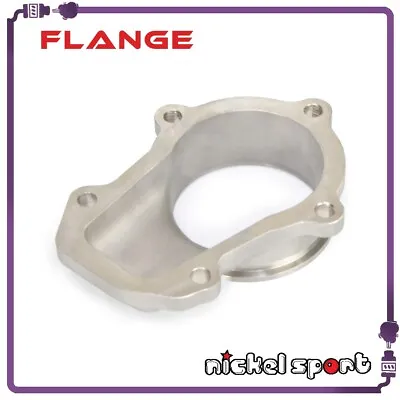 Turbo Dump Down Pipe Flange Adapter 5 Bolt To 3  V-band Ford XR6 FALCON BA/BF • $64.90