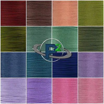 Diamond Pattern Type III 550 Paracord - Vibrant Color Selection - 10 - 100 Feet • $6.99