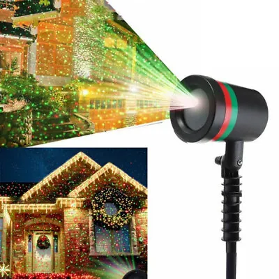 $29.89 • Buy Outdoor Christmas Laser Projector Lights Waterproof Garden Stage Party Decor AU