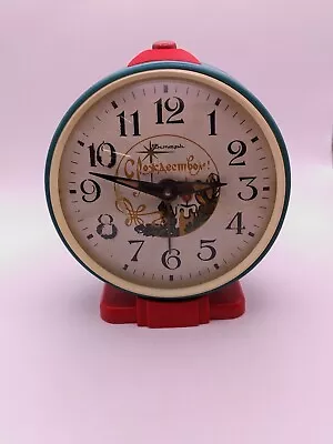 Vintage Alarm Clock Jantar Alarm Clock Mechanical Soviet Clock USSR Wind Up • $39.07