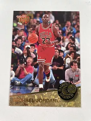 1992-93 Fleer Ultra Michael Jordan Award Winner #1 Chicago Bulls (BMJ68) • $10.95