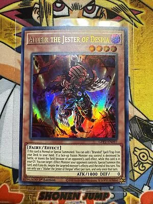 Aluber The Jester Of Despia - Ultra Rare - GFP2-EN097 - 1st Edition NM • $3.99