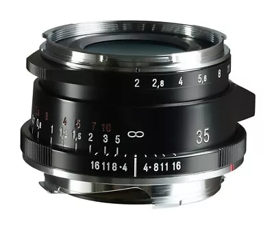 Voigtlander VM-Mount 35mm F2 Aspherical Type II ULTRON Vintage Line *BRAND NEW* • $556