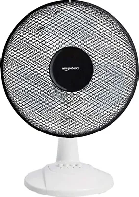 Signature S40008B Portable 9 Inch Oscillating Desk Fan With Adjustable Tilt ... • £24.45