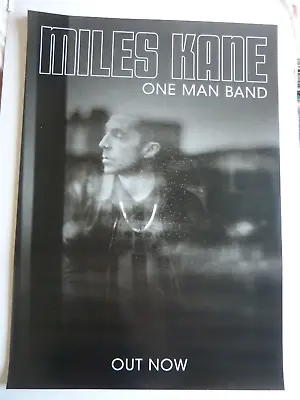 Miles Kane One Man Band Original  Promotional Poster New Unused • £16.99