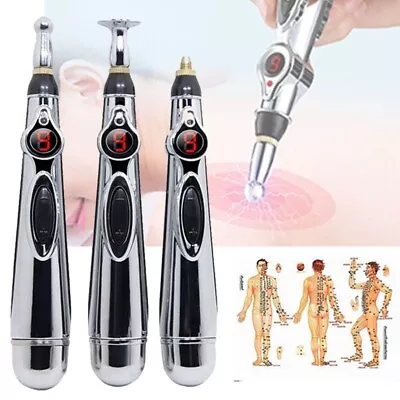 Home Acupuncture Therapy Electronic Pen Meridian Energy Heal Massage Pain Relief • $9.49