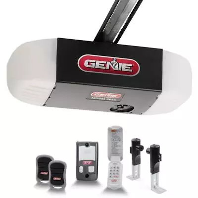 Genie Garage Door Opener 7' 500 Lbs. 3/4 HP Quiet Belt Drive W/ Wireless Keypad • $240.99