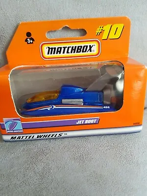 £3 • Buy MATCHBOX #10 Meeres Abenteuer Mattel Wheels Jet Boot 96050 1999