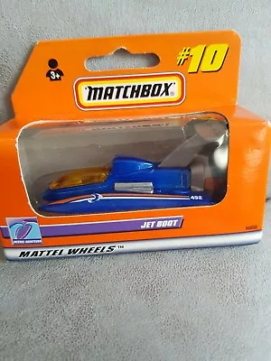 MATCHBOX #10 Meeres Abenteuer Mattel Wheels Jet Boot 96050 1999 • £3