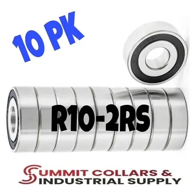 R10-2RS C3 EMQ Premium Sealed Ball Bearing 5/8 X1-3/8 X0.3438  R10rs (10 QTY) • $14.25