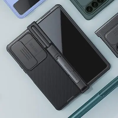 For Samsung Galaxy Z Fold 4 Hinge Case With Pen Holder Cover R1N2 Protector F5G9 • $35.09