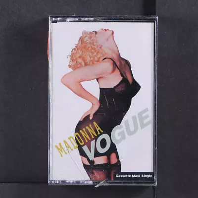 MADONNA: Vogue SIRE Cassette Single Sealed • $20