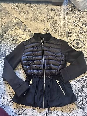 Mackage Joyce Hybrid Jacket With Peplum Black  Size S • $200