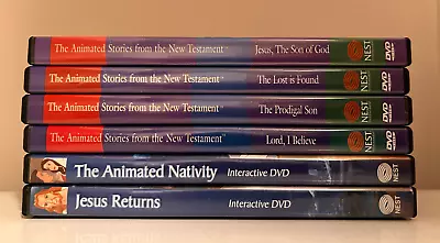 Living Scriptures/Nest Animated Stories From The New Testament - Lot Of 6 DVDs • $35.95