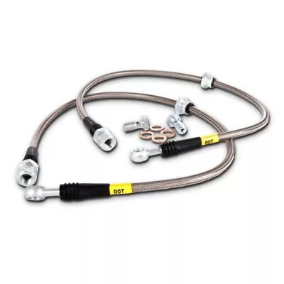 Stoptech 950.40011 For 06+ Civic Si Stainless Steel Front Brake Lines • $70.95