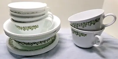 Corelle Vintage Spring Blossom Crazy Daisy Dinnerware - 13 Pieces • $19.99