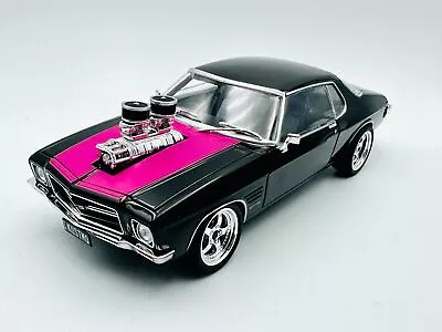 1:24 Holden Monaro HQ GTS  KUSTOMQ  -- Black/Pink W/Supercharger -- DDA • $69.99
