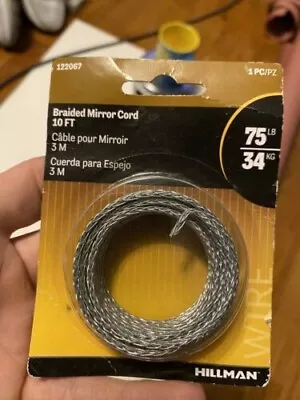 Hillman Group - Fasteners/ Anchor Wire 10ft Mirror Cord Carded • $11.49