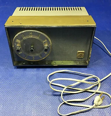 Motorola 53D1 Radio Alarm Clock Tube Vintage • $24.99