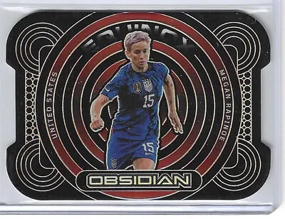 2022 Panini Obsidian Equinox Die Cut Megan Rapinoe /115 USWNT • $12.99