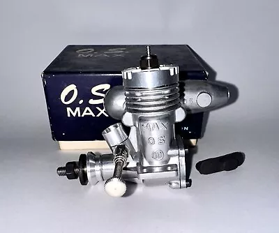 OS MAX 10 CL Control Line Or Free Flight Model Airplane Engine .10 N.O.S. • $299.11