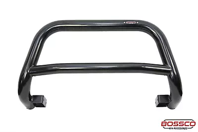 Black Steel Nudge Bar Suitable For Nissan Navara D40 2005-2014 - Spain Built • $299