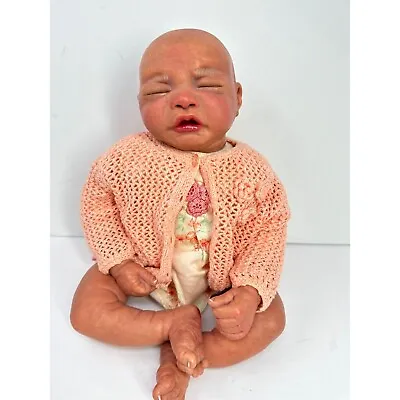Reborn Crying Baby Elisa Marx 6 Lbs  Soft Body Realistic Newborn • $179.99