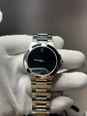 Movado Corporate Exclusive Black Dial Men's Watch 0606163 New Never Worn • $450