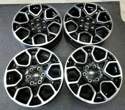 Ford F150 OEM 18  Wheels Black And Machine New Takeoff 2004-2024 Set Of Four • $499