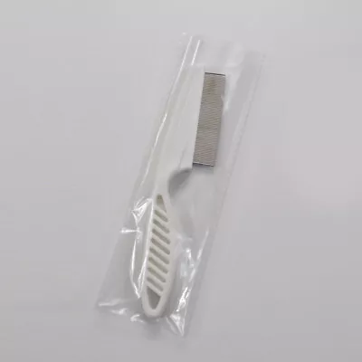 Pet Dog Cat Stainless Steel Hair Grooming Comb Protect Flea Lice Removal Comb • $1.75