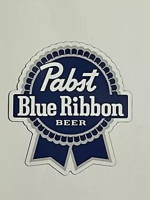 PBR Pabst~Magnet Blue Ribbon Beer Logo Premium Quality Vinyl Decal • $5.47