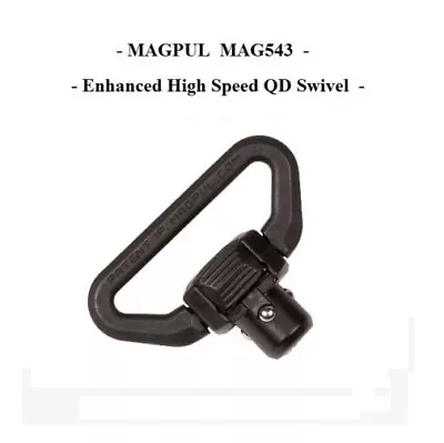 MAGPUL - MAG543 QDM - Enhanced Quick Disconnect Sling Swivel Steel - NEW Black • $31.94