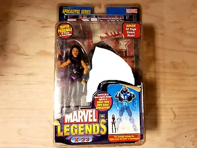 🗨🧬 Toybiz Marvel Legends X-men X-23 - Purple Version TOY BIZ (No BAF) 🧬🗨 • $14.99