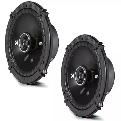 Kicker DSC6504 DS Series 6.5  16.5cm 2 Way Car Door Coaxial Speakers 60w RMS • £60