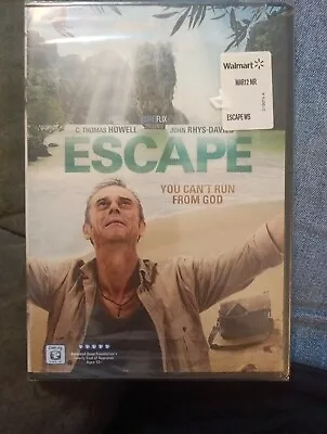 Escape (DVD) C Thomas Howell John Rhys-Davies PureFlix NEW Sealed Free Shipping • $8.48
